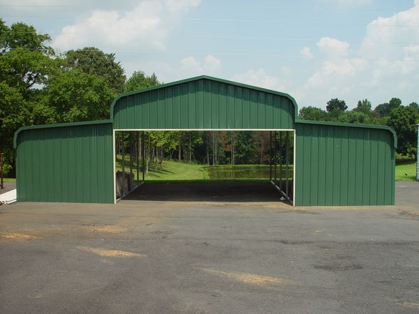 Barn Carports #4  - Carolina Carports Gallery