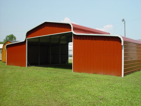 Barn Carports #5  - Carolina Carports Gallery