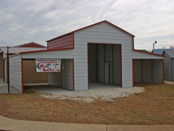 Barn Carports #6 - Carolina Carports Gallery