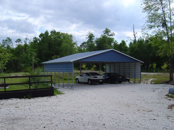 Boxed Eve Carports #2  - Carolina Carports Gallery