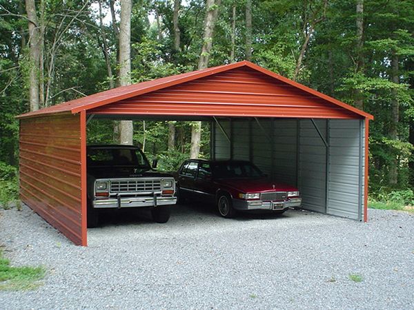 Boxed Eve Carports #3  - Carolina Carports Gallery