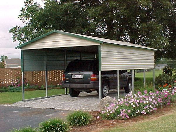 Boxed Eve Carports #4  - Carolina Carports Gallery