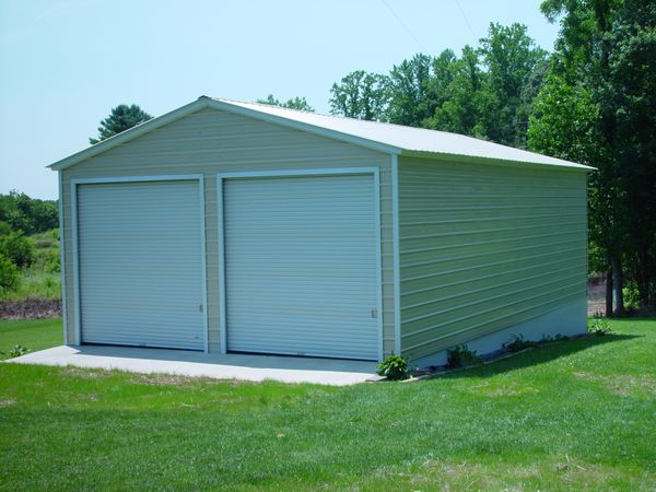 Enclosed Garage Carports