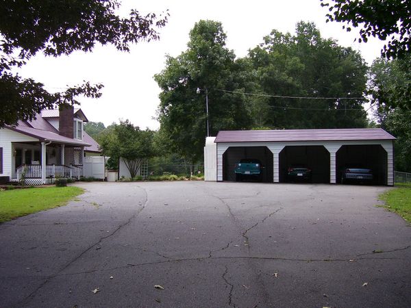 Color Selection Of Standard Carports Standard Garages Boxed Eave Carports Larry O Inc Eagle Carports Gulfport Mississippi