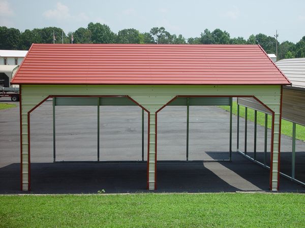 Side entry Carport #3  - Carolina Carports Gallery