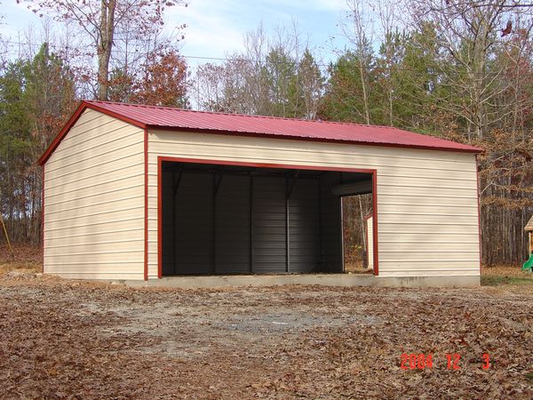 Carport with side entry #6 - Carolina Carports Gallery